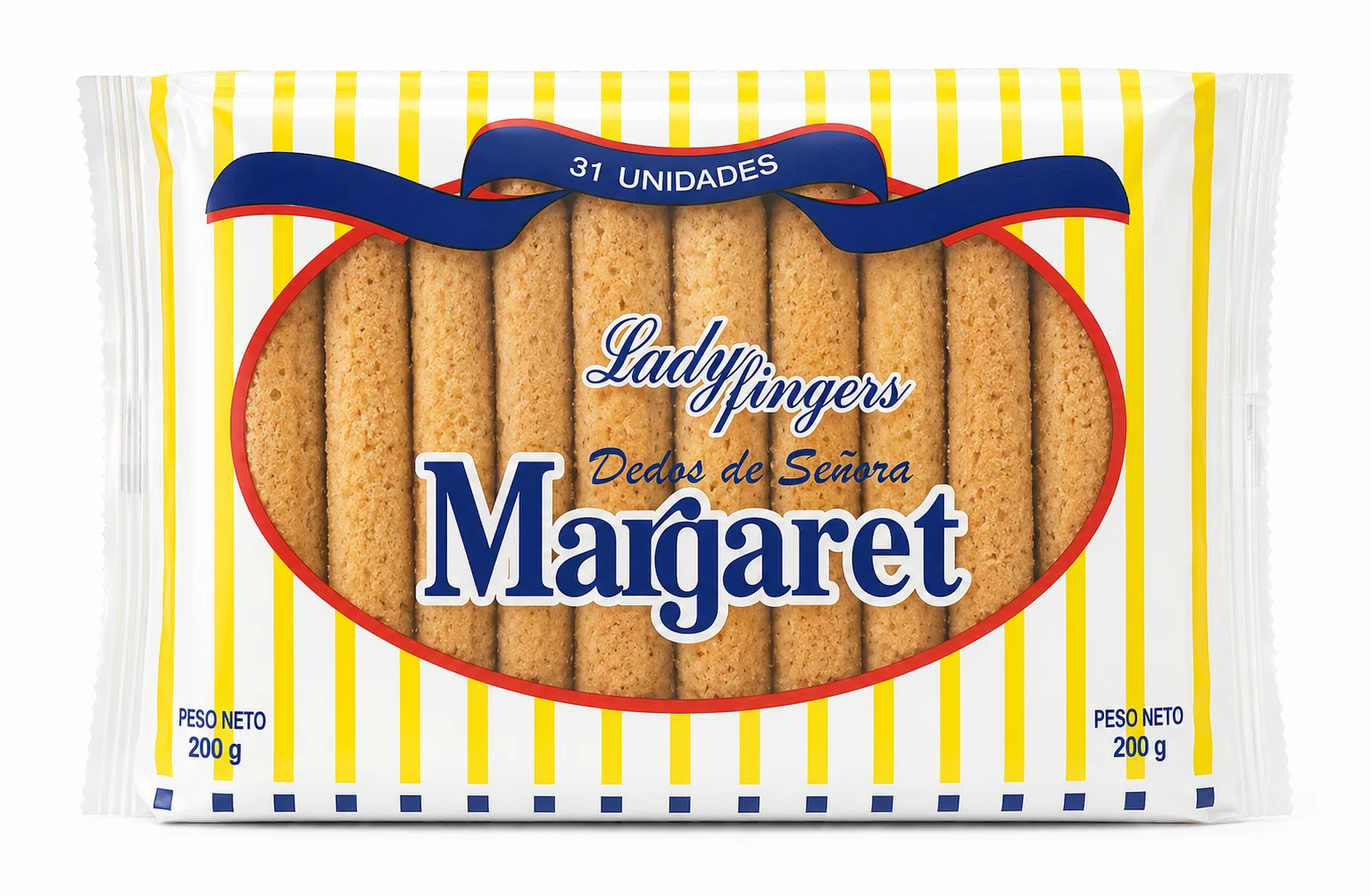 Galletas Dedos de Señora Pituca